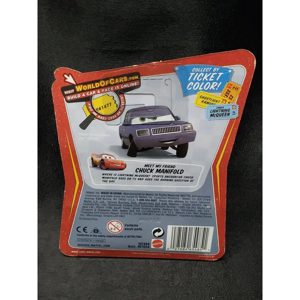 Disney Pixar The World of Cars | Race O Rama Nitroade Pitty No. 64 Diecast Car